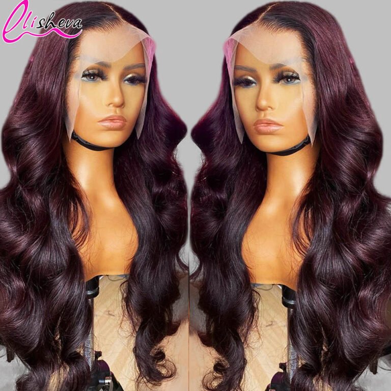 13x4 Body Wave HD Lace Front Wig Brazilian Glueless Lace Human Hair Wigs For Women-1-Yelomoon