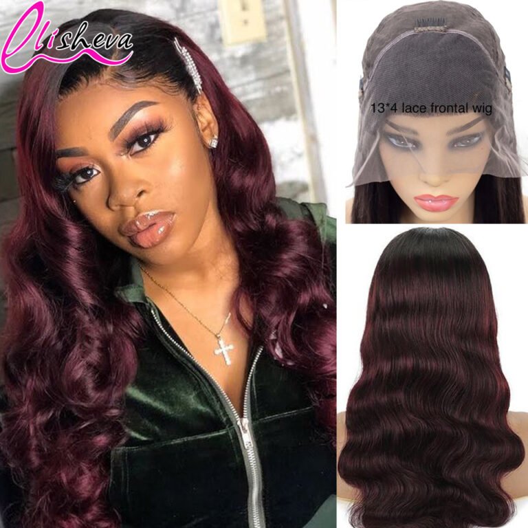 13x4 Body Wave HD Lace Front Wig Brazilian Glueless Lace Human Hair Wigs For Women-Yelomoon