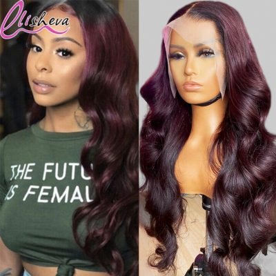 13x4 Body Wave HD Lace Front Wig Brazilian Glueless Lace Human Hair Wigs For Women-6-Yelomoon